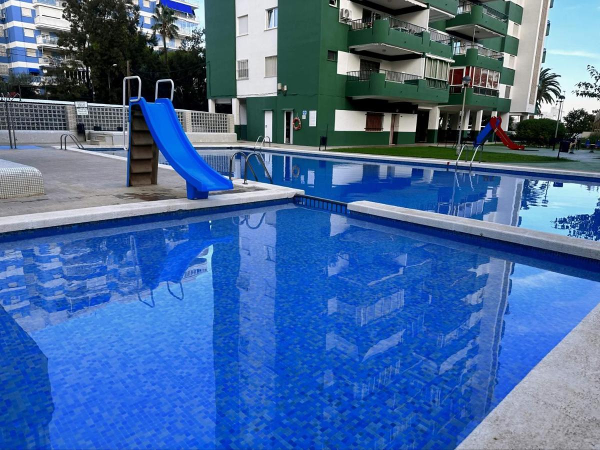 Piso A Pie De Playa Con Piscina Y Vistas Al Mar Apartment Benicassim Exterior photo